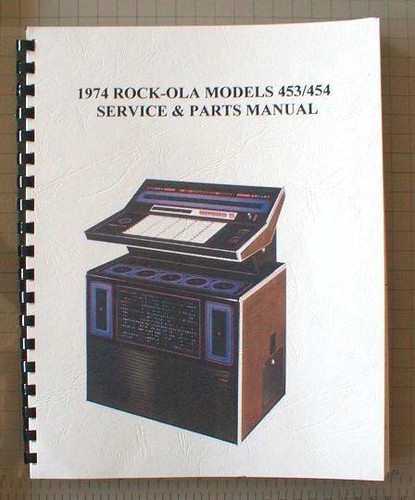 Rock ola 453 - 453/454, jukebox