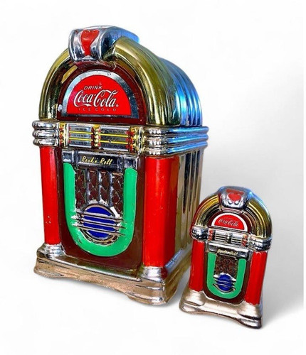 Coca cola jukebox set - jukebox, a