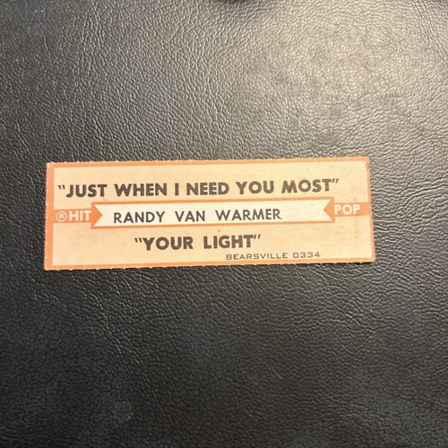 Jukebox title strip randy - 1,