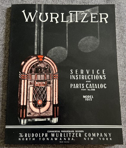 New wurlitzer model - new, 1015